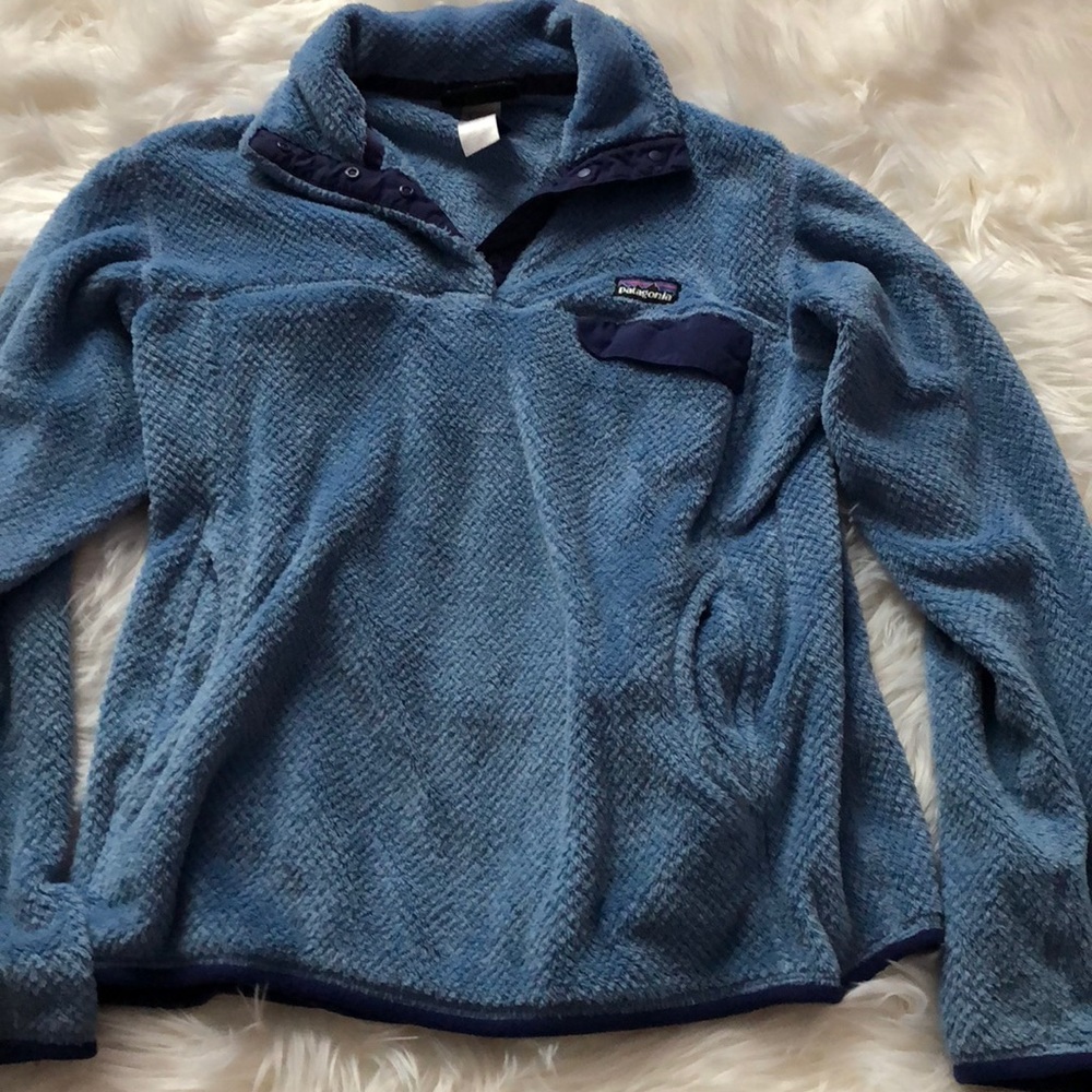 Patagonia pullover blue